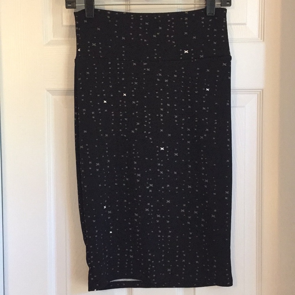 Lularoe black pencil skirt